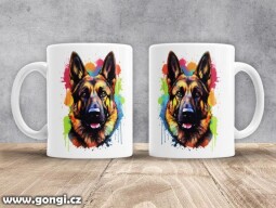 Hrnek - 0303 - Německý ovčák